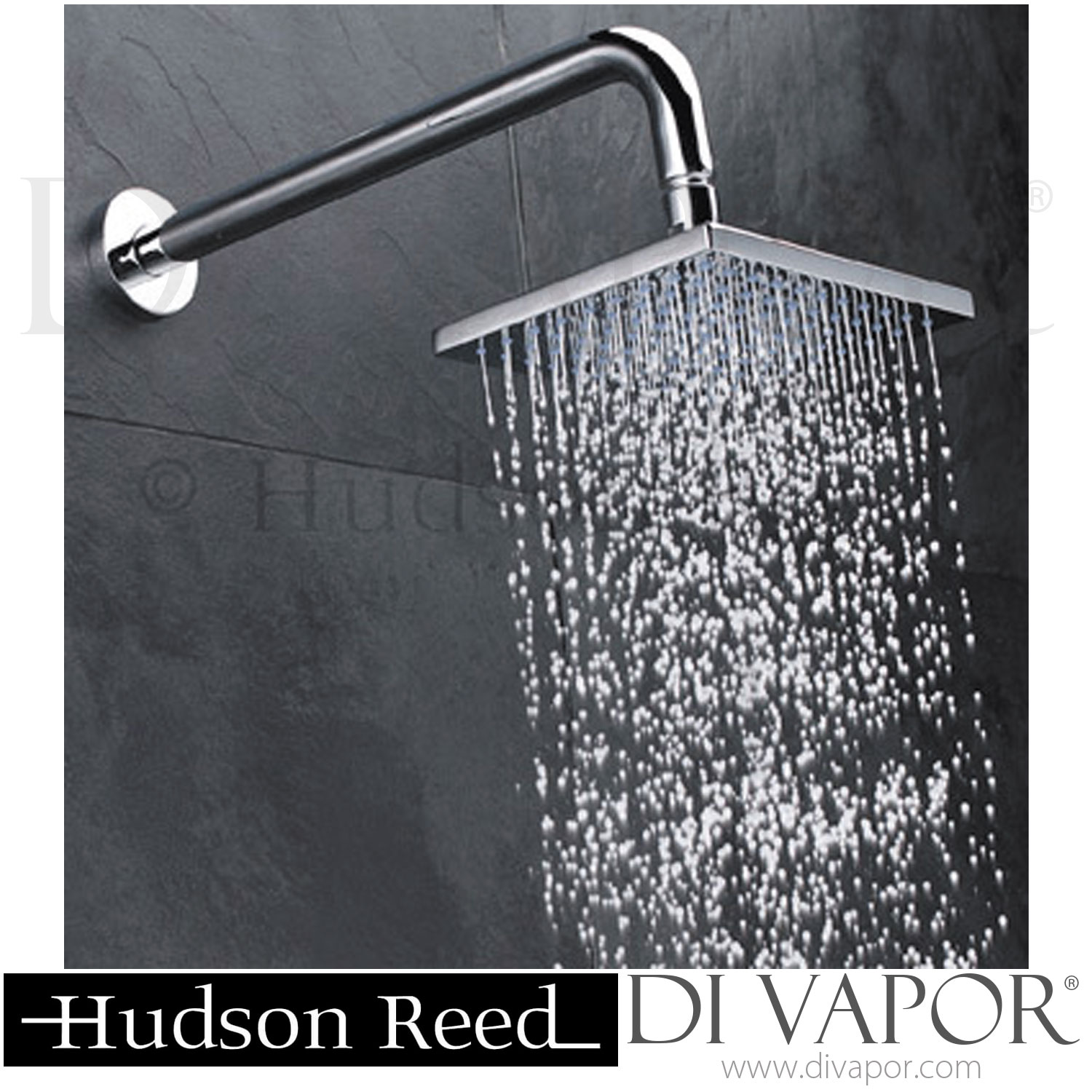 Hudson Reed A3098-A3242 Tec Twin Concealed Thermostatic Shower Valve with  Square Sheer fixed head Spare Parts