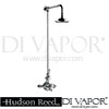 Hudson Reed Traditional Valve With Rigid Riser Kit Shower Rose Spares