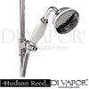 Hudson Reed Twin Shower Valve With Victorian Rigid Riser Kit A3099-AM312