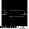 Hudson Reed A3192 A3240 Sheer Oval fixed head Spare Parts Diagram