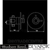 Hudson Reed A3192 A3240 Shower Valve Spare Parts Diagram