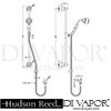 Hudson Reed A3193 A3211 Traditional slider rail kit Spare Parts Diagram