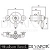 Hudson Reed Ultra A3201 Nostalgic Spare Parts Diagram