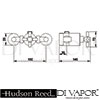 Hudson Reed A3290 A3218 Shower Valve Parts Diagram