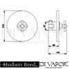 Hudson Reed A3290 A3218 Shower Valve Spare Diagram