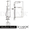 Hudson Reed A3559 Spare Parts Diagram