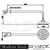 Hudson Reed A3601 Spare Parts Diagram