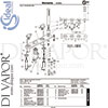 Ideal Standard A3920AA Mixer Spare Tech Diagram