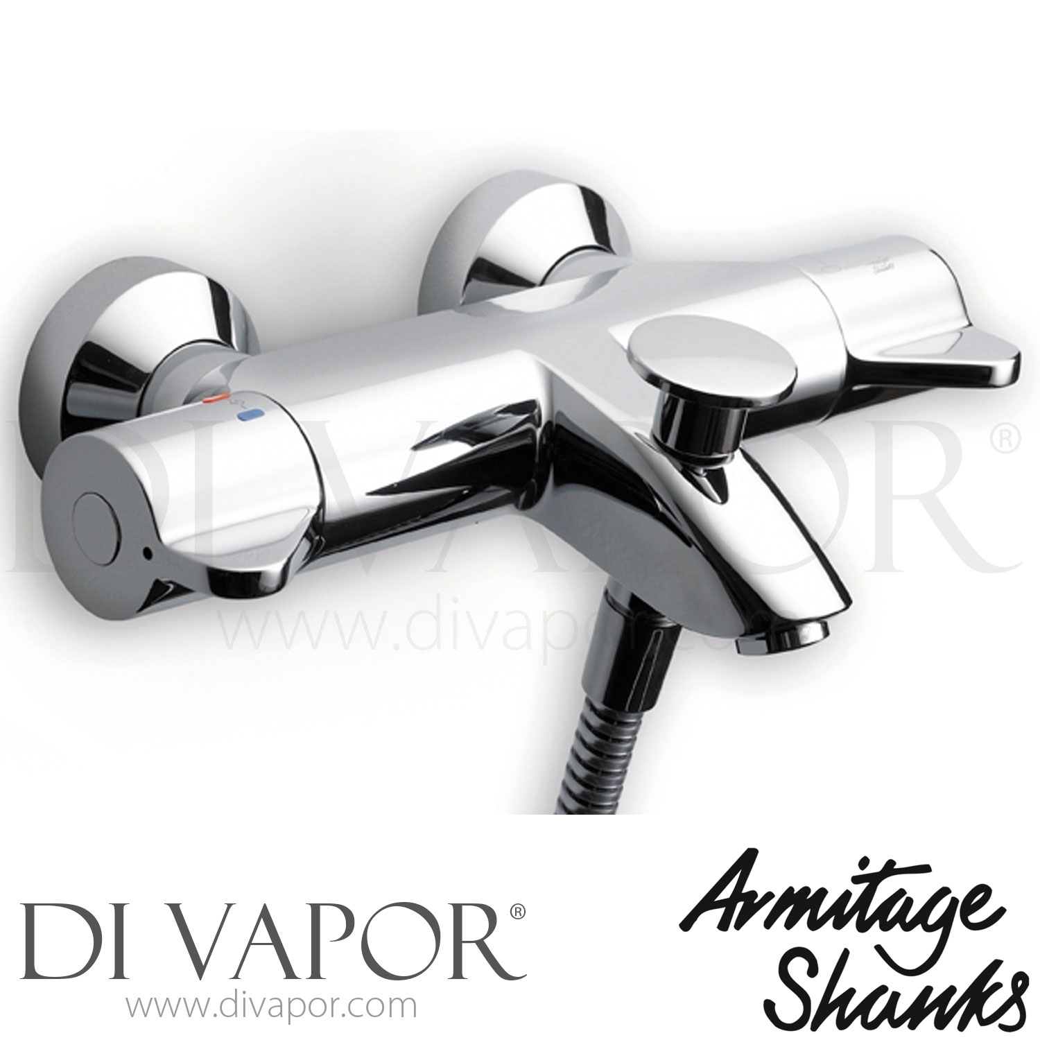 Armitage Shanks A4128AA Contour 21 Dual Control Exposed Thermostatic   Armitage Shanks A4128AA Mixer Spare Parts 