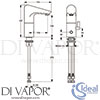 Ideal Standard A4152AA Mixer Spare Diagram