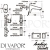 Armitage Shanks A4179AA GEN1 Spare Diagram