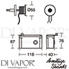 Armitage Shanks A4186AA GEN1 Spare Diagram