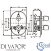 Ideal Standard A4625AA Mixer Spare Diagram