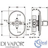 Ideal Standard A4626AA Mixer Spare Diagram