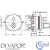 Ideal Standard A4659AA Mixer Spare Diagram