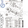 Ideal Standard A4891AA Spare Prats Tech Diagram