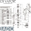 Jado Glance Single Lever Basin Mixer Spares