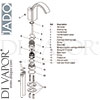 Jado A5340AA Spare Tech Diagram