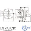 Ideal Standard A5619AA Mixer Spare Diagram