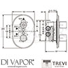 Trevi A5700AA GEN1 Mixer Spare Diagram