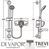 Trevi A5783AA Shower Spare Diagram