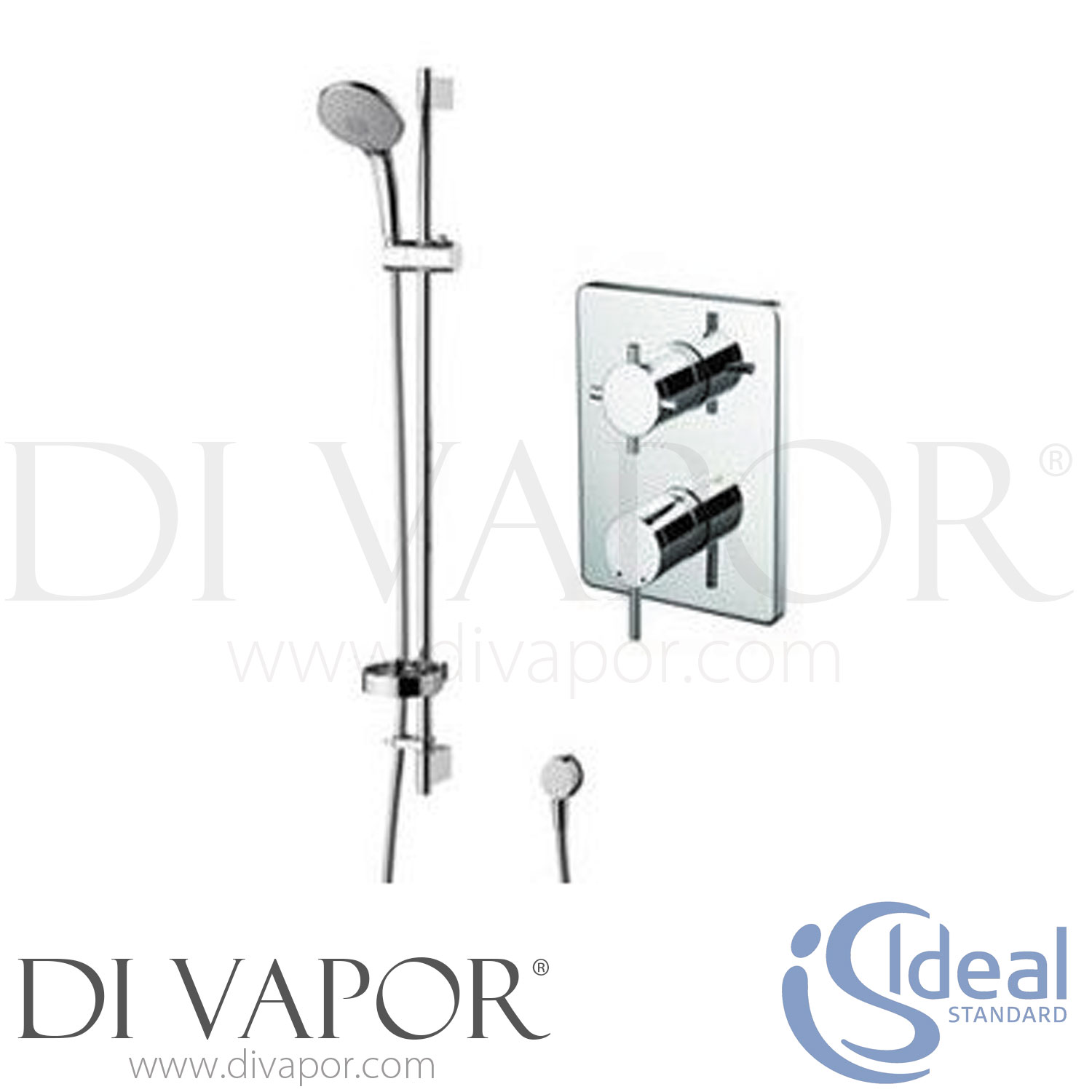 Ideal Standard Trevi A5788AA TT Oposta Shower Valve with IdealRain Kit ...