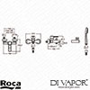 Roca Spare Diagram