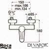 Roca Spare Diagram