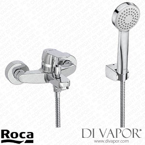 Roca Wall-mounted Bath-Shower Mixer with Automatic Diverter with Retention (A5A0425C00) Spare Parts