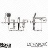 Roca Spare Diagram