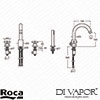 Roca Spare Diagram