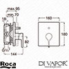 Roca Spare Diagram