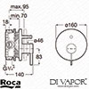 Roca Spare Diagram