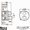 Roca Spare Diagram