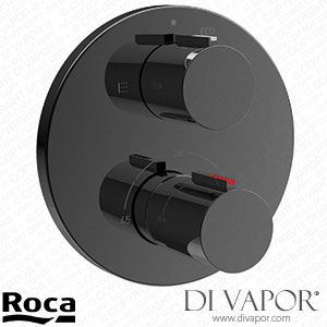 Roca Built-In Thermostatic Bath-Shower Mixer with Diverter-Flow Regulator (A5A0C09CN0) Spare Parts