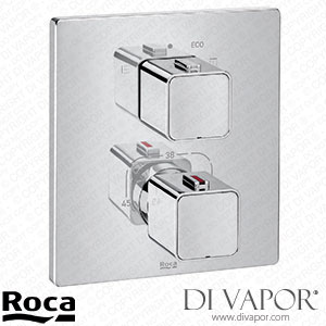 Roca SQUARE - Built-in Thermostatic 2 Ways Mixer (A5A0C1AC00) Spare Parts