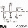 Roca Spare Diagram