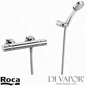 Roca Thermostatic Wall-Mounted Shower Mixer with Handshower (A5A1309C00) Spare Parts