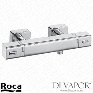 Roca SQUARE - Wall-Mounted Thermostatic Shower Mixer (A5A141AC00) Spare Parts