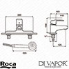 Roca Spare Diagram