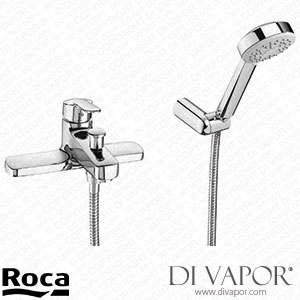 Roca Deck-Mounted Bath-Shower Mixer with Kit (A5A1825C00) Spare Parts