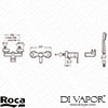 Roca Spare Diagram