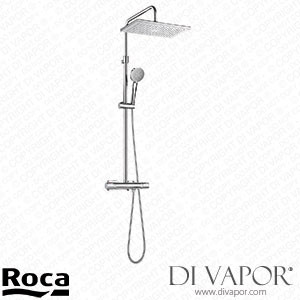 Roca SQUARE - Thermostatic Shower Column (A5A2080C00) Spare Parts