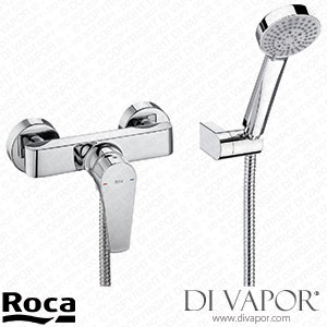 Roca Wall-Mounted Shower Mixer with Accessories (A5A2090C0R) Spare Parts