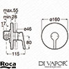 Roca Spare Diagram