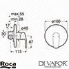 Roca Spare Diagram