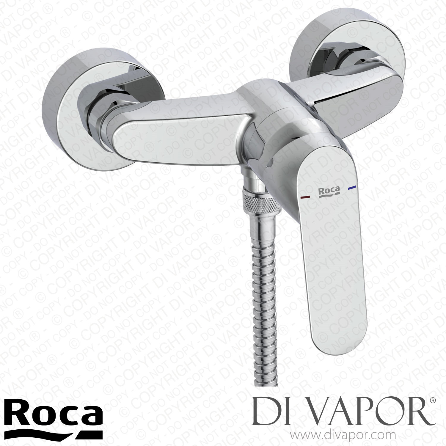 Roca Wall-mounted Shower Mixer (A5A2325C00) Spare Parts