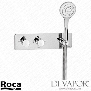 Roca Built-In Thermostatic Mixer with 3-Way Diverter (A5A2805C00) Spare Parts