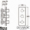 Roca Spare Diagram