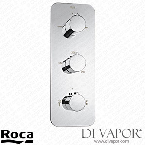 Roca Thermostatic Built-In Shower Mixer with 4-Way Diverter (A5A2878C00) Spare Parts